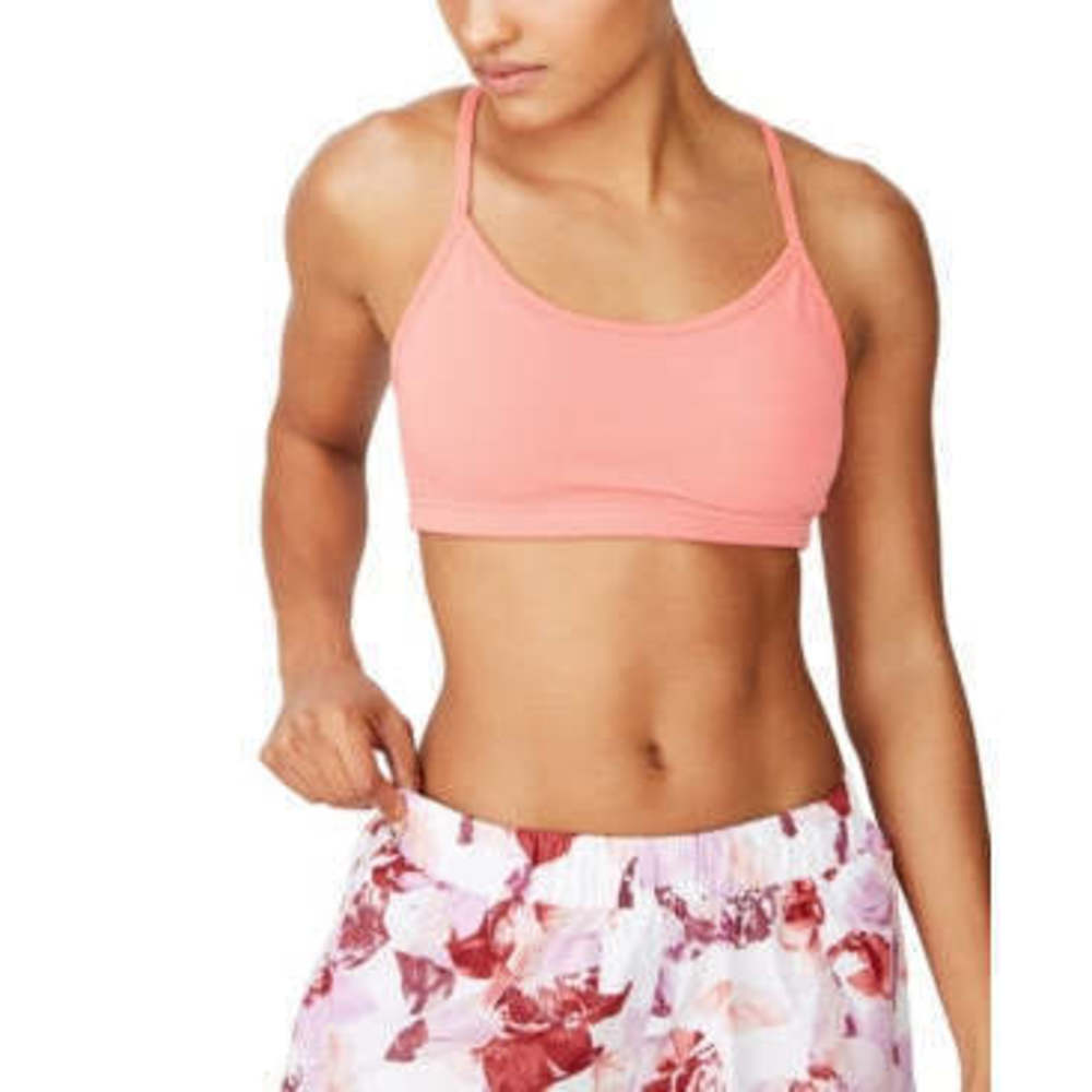 Cotton On Orange Yoga Crop Top - Women's Workout Size S